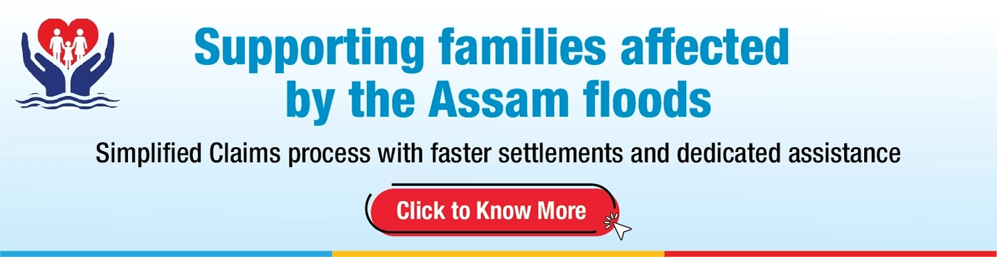 Faster claim settlement for families affected by Assam flood - Canara HSBC Life Insurance