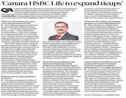Business Standard Print Anuj Mathur 4th May